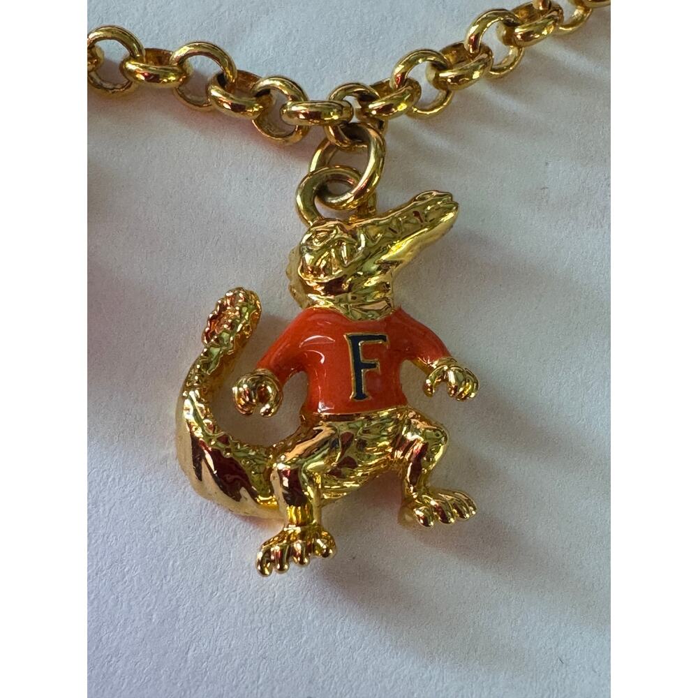 University of Florida Gators Football Danbury Mint charm bracelet NEW w/ box - Picture 2 of 9